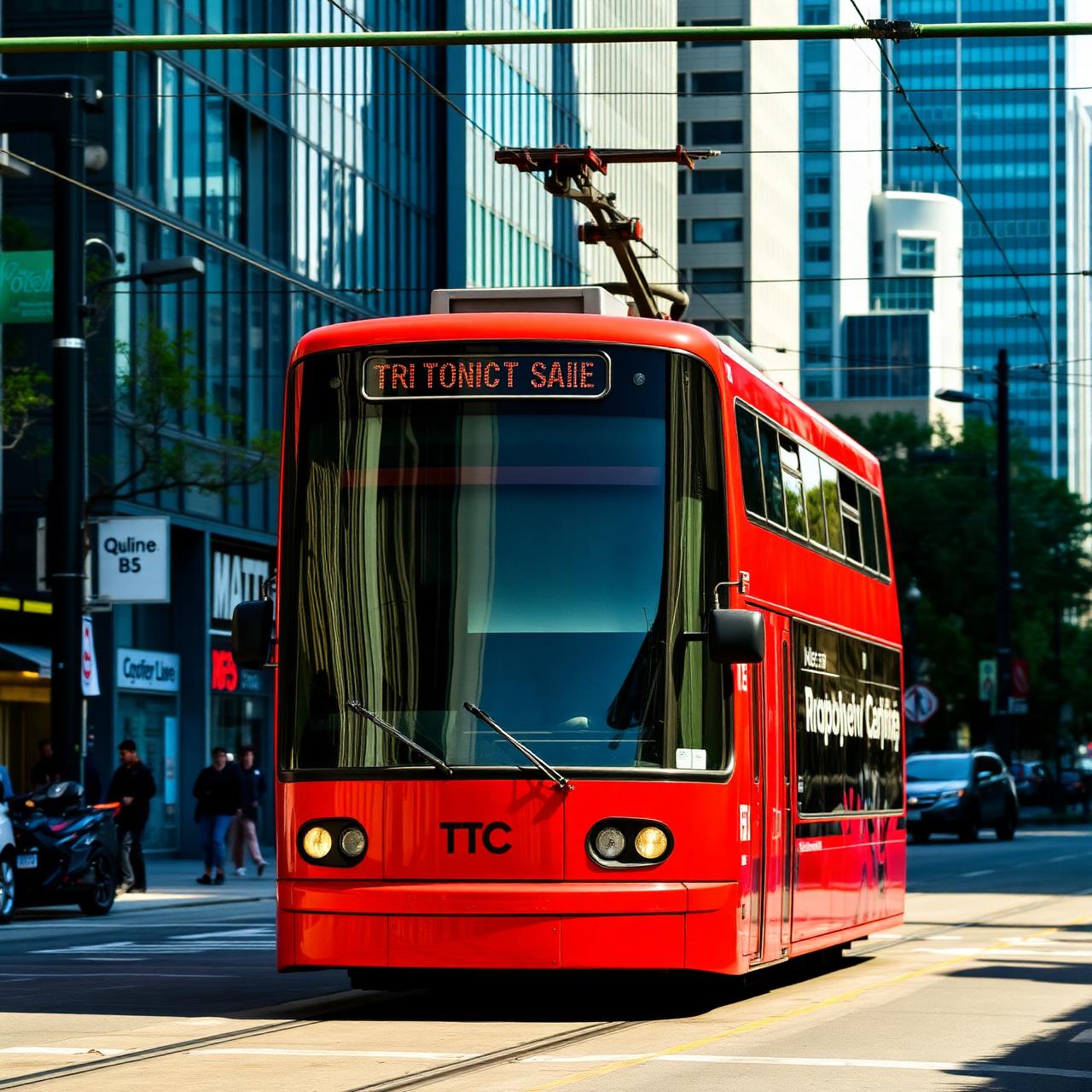 Streetcar TTC em Toronto
